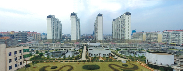 江西最大污水處理廠——南昌朝陽污水處理廠二期工程（省、市優(yōu)良工程，獲滕王閣杯）